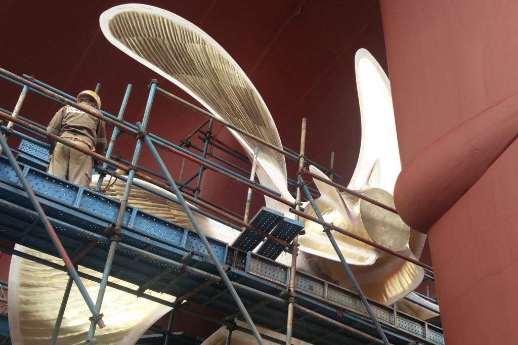 LNG propeller